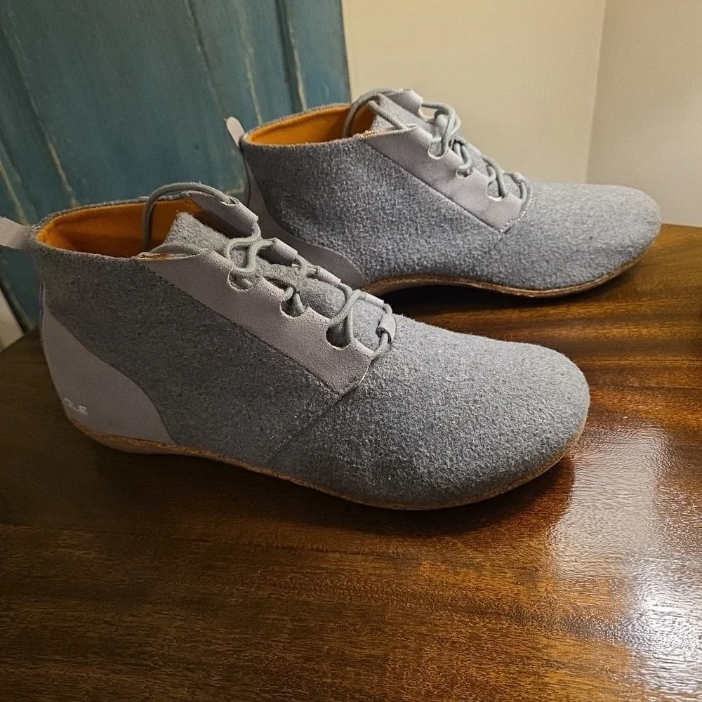 District Recork Soles Lace Up Shoes Men's 11 Wool Dress‎